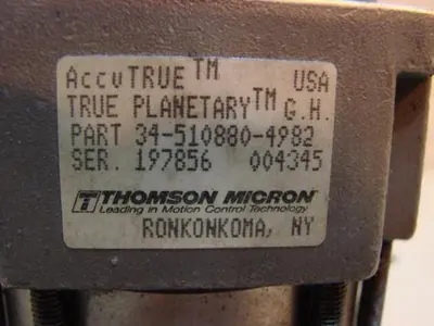 USED THOMSON MICRON 34-510880-4982