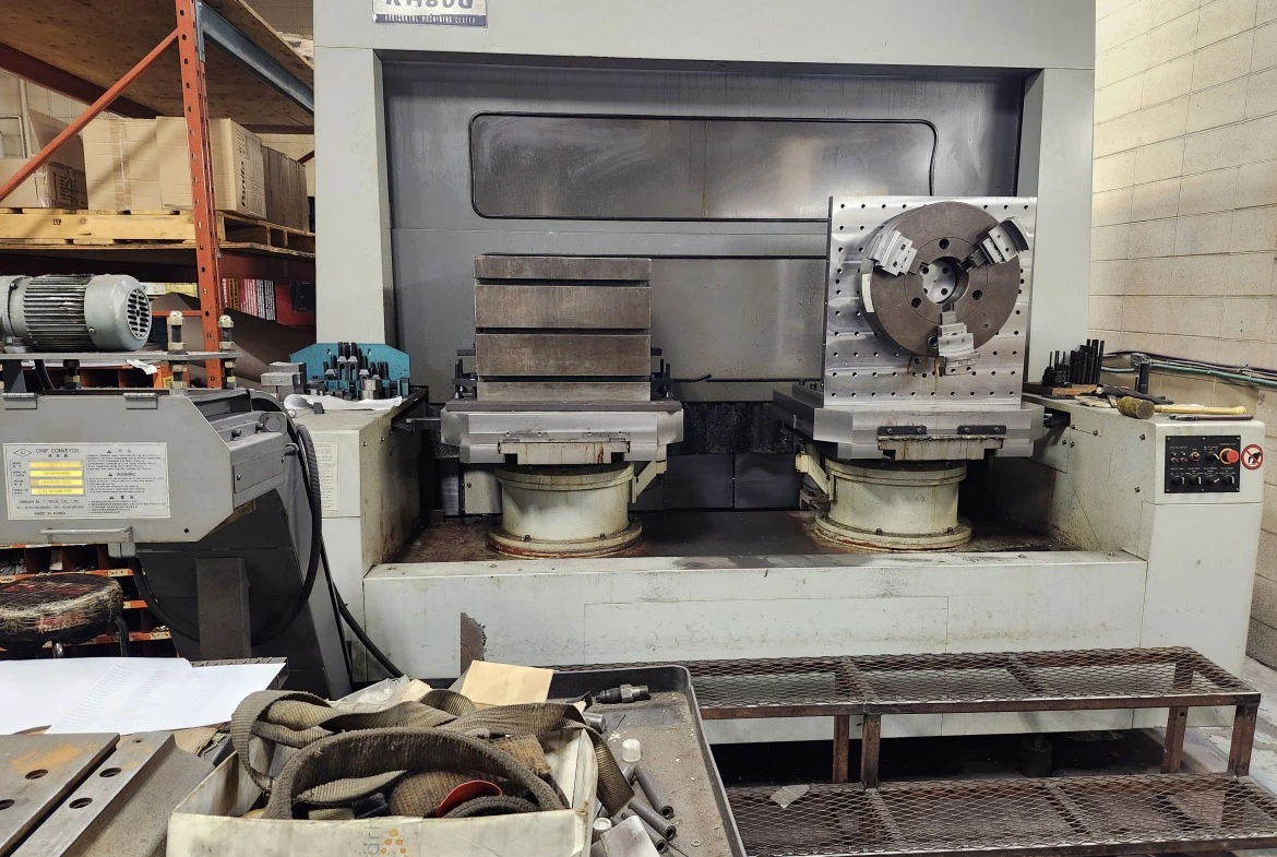 2011 Hyundai KH80G Horizontal Machining Center