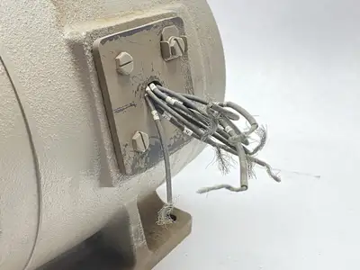 USED TOSHIBA INDUCTION MOTOR 3-PHASE 3440RPM 13.4/6.7A 230/480VAC