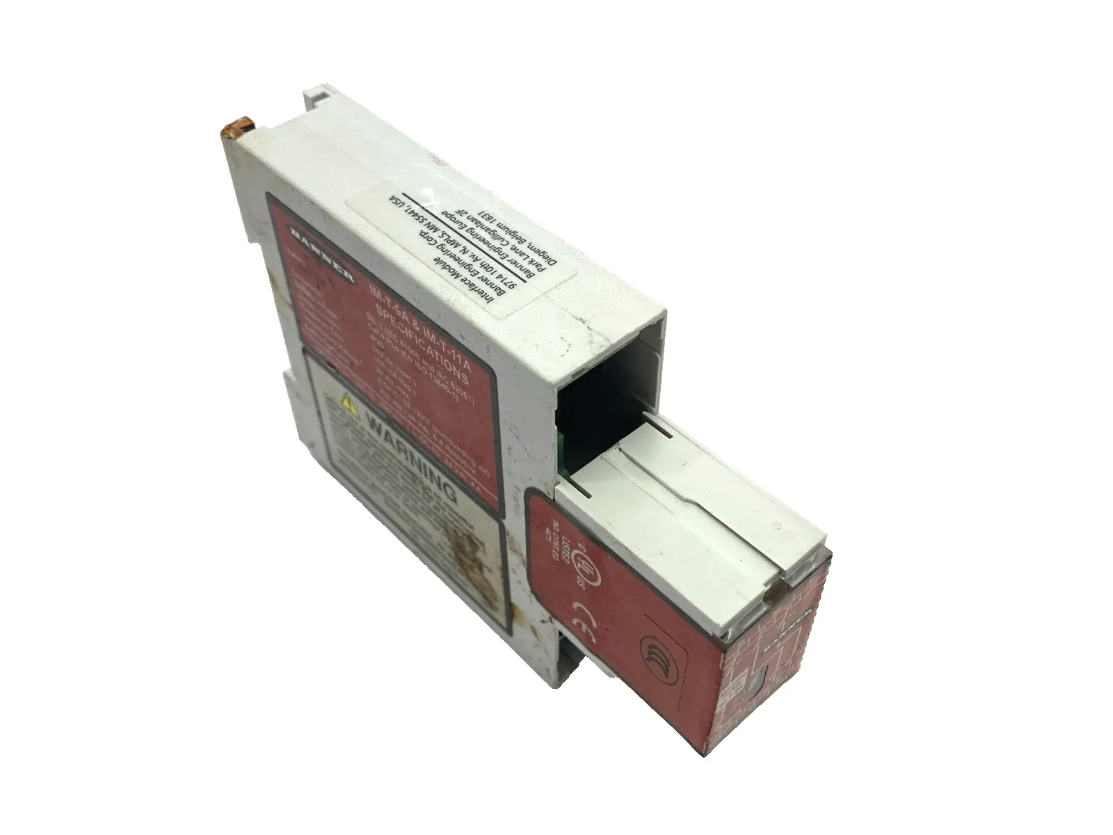 Used Banner Light Curtain Safety Relay Module 61425 MISSING CONNECTORS Relays & Switches Michigan US | Maverick Industrial Sales #1402109