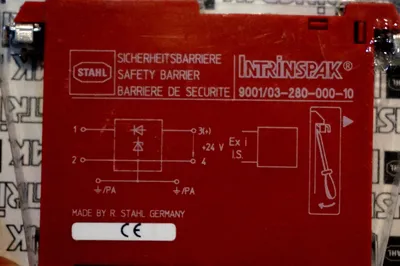 NEW STAHL 9001/03-280-000-10 SAFTEY BARRIER 90010328000010