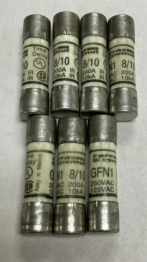 New | in-Stock FERRAZ SHAWMUT GFNA-1-8/10 Miscellaneous Equipment (Electrical & Power) | Surplus Asset Holdings #1189338