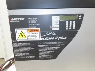 Ametek 1260EC3 Eclipse II Plus Forklift Battery Charger 12/24/36/48V 1260Ah 480V