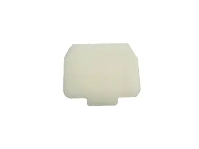 1492-NM36 | Allen Bradley  Ser. B Terminal Block End Barrier, White, BOX OF 50 - New – Open box