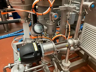 Westfalia GSC 18-06-077 Hydrostop clarifier skid, 316SS.