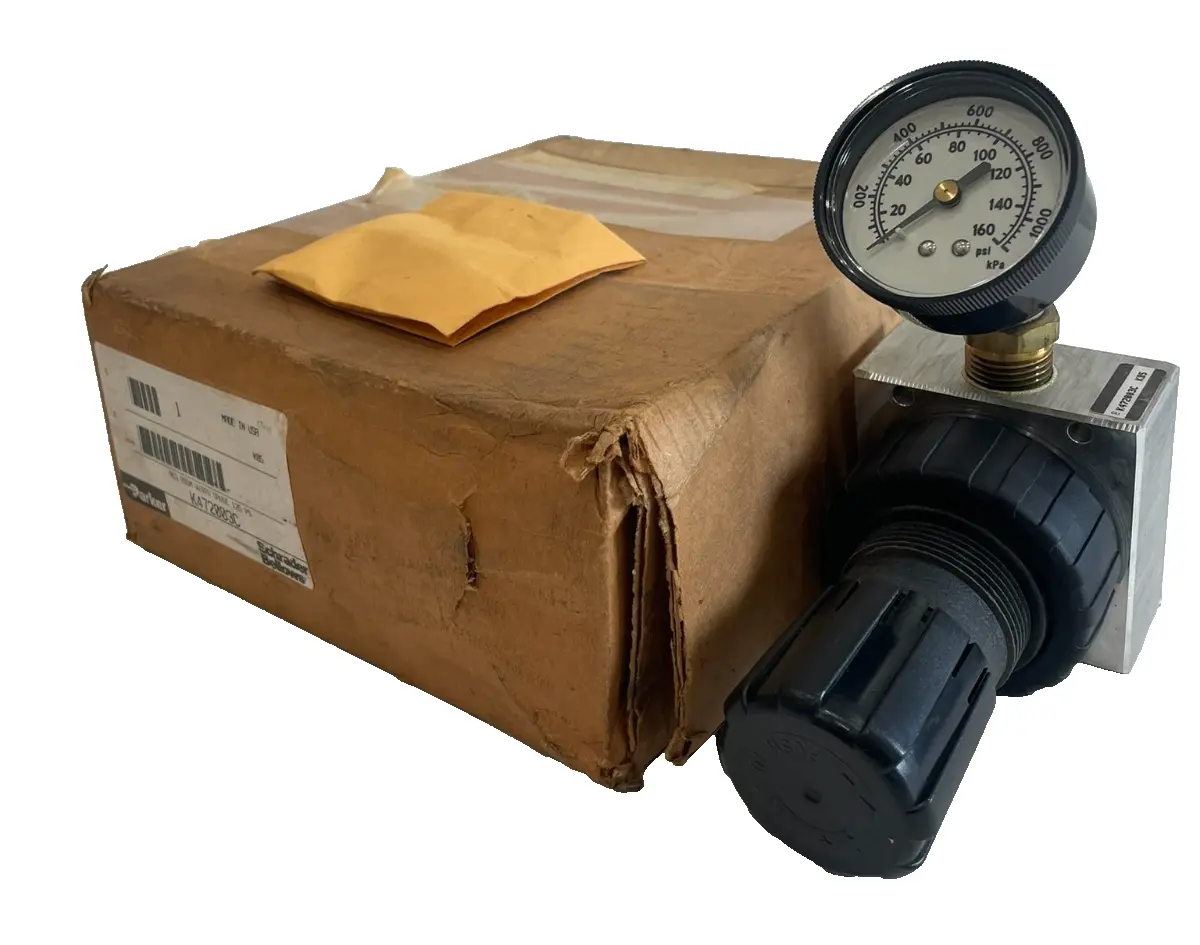 NEW PARKER K472003C REG ASSM W/STD GAUGE 125 PSI