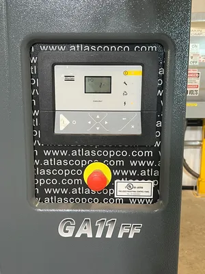 2017 ATLAS COPCO GA11 FF rotary screw air compressor | Levy Recovery Group (6)