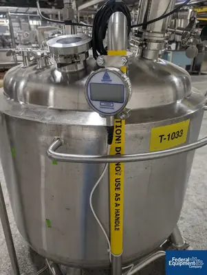 USED Precision 300 Liter Precision Stainless Reactor, 316L S/S, 45/100#