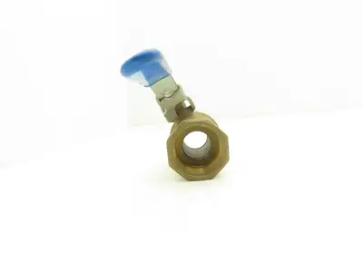 Jamesbury Ser 300 1-1/4" NPT Brass Ball Valve Stainless Steel Ball Lot of 5