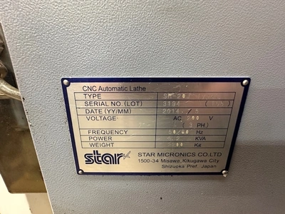 2014 STAR SR-20-J CNC Swiss Lathe | Graff-Pinkert (11)