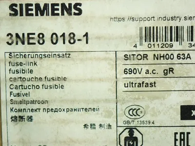 NEW SIEMENS 3NE80181