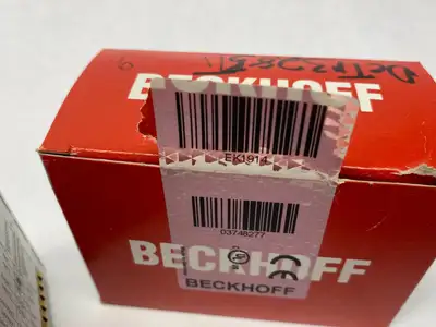 USED BECKHOFF ETHERCAT COUPLER W/ INTEGRATED DIGITAL STANDARD & SAFETY I/OS