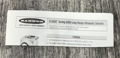 Banner Engineering Q45ULIU64BCR Electrical/PLC/Automation | ESS Industrial Equipment Sales (4)