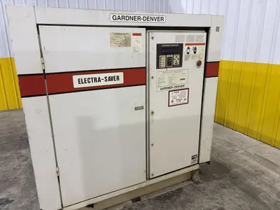 GARDNER-DENVER ELECTRA-SAVER AIR COMPRESSOR: STOCK #22710