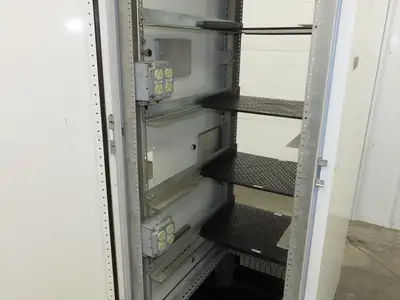 Hoffman Electrical Enclosure Server Rack Cabinet 19" ID Wide Air Cooled 76" H