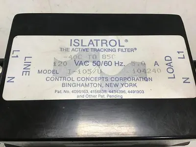 USED ISLATROL I-105/U