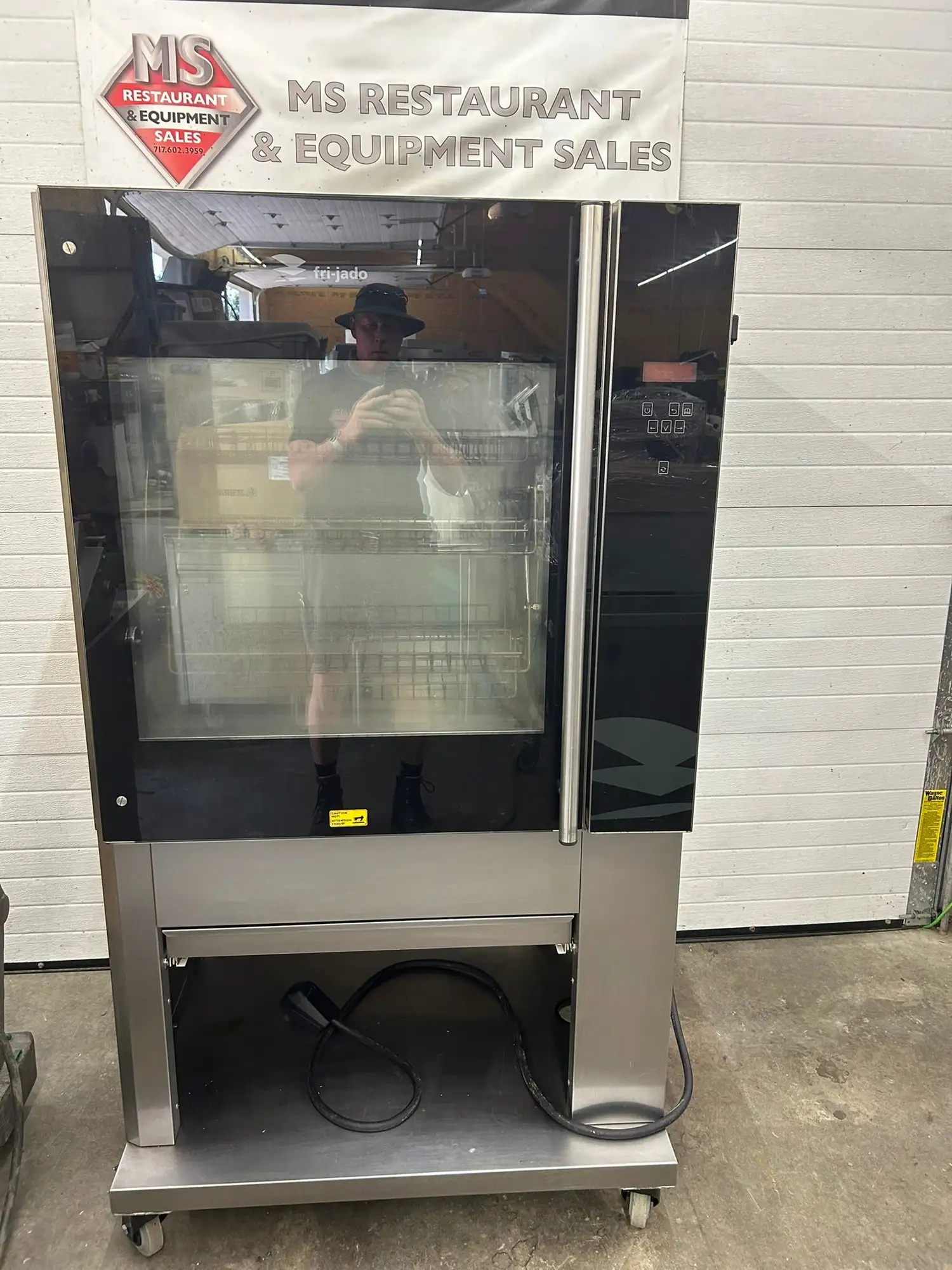 FriJado TDR7-P Single Stack Rotisserie Oven208V 3ph Electric Refurbished Tested and Working