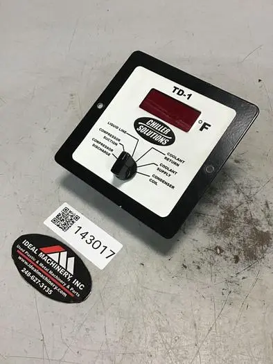 Used CHILLER SOLUTIONS TD-1 Interface Monitors Michigan US | Ideal Machinery #1174035