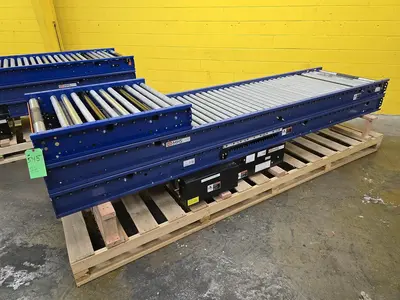 Used MHS ROLLER BED BELT CONVEYOR Belt Conveyors Wisconsin US | Packer City Sales #1301769