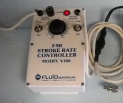 QTY. 1. FMI FLOW RATE CONTROLLER MODEL V100 FLUID ...