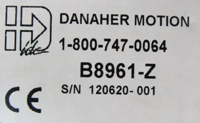 NEW DANAHER MOTION B8961-Z SMART DRIVE B8961Z