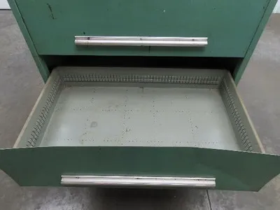 Nu-Era Modular Industrial Tool Storage Cabinet 4 Drawer 45x29x61" Stanley Vidmar