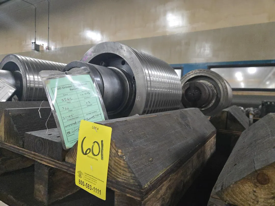 (1) OD Grind Drum Spindle