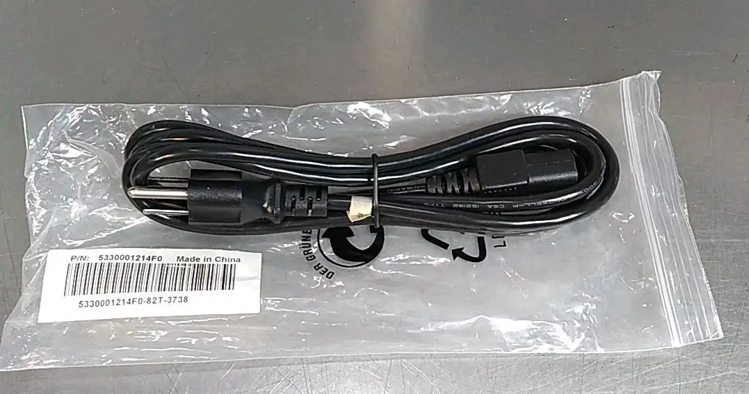 Longwell 5330001214F0 POWER CORD TYPE SVT 3X0.824MM 300V Loc5C18