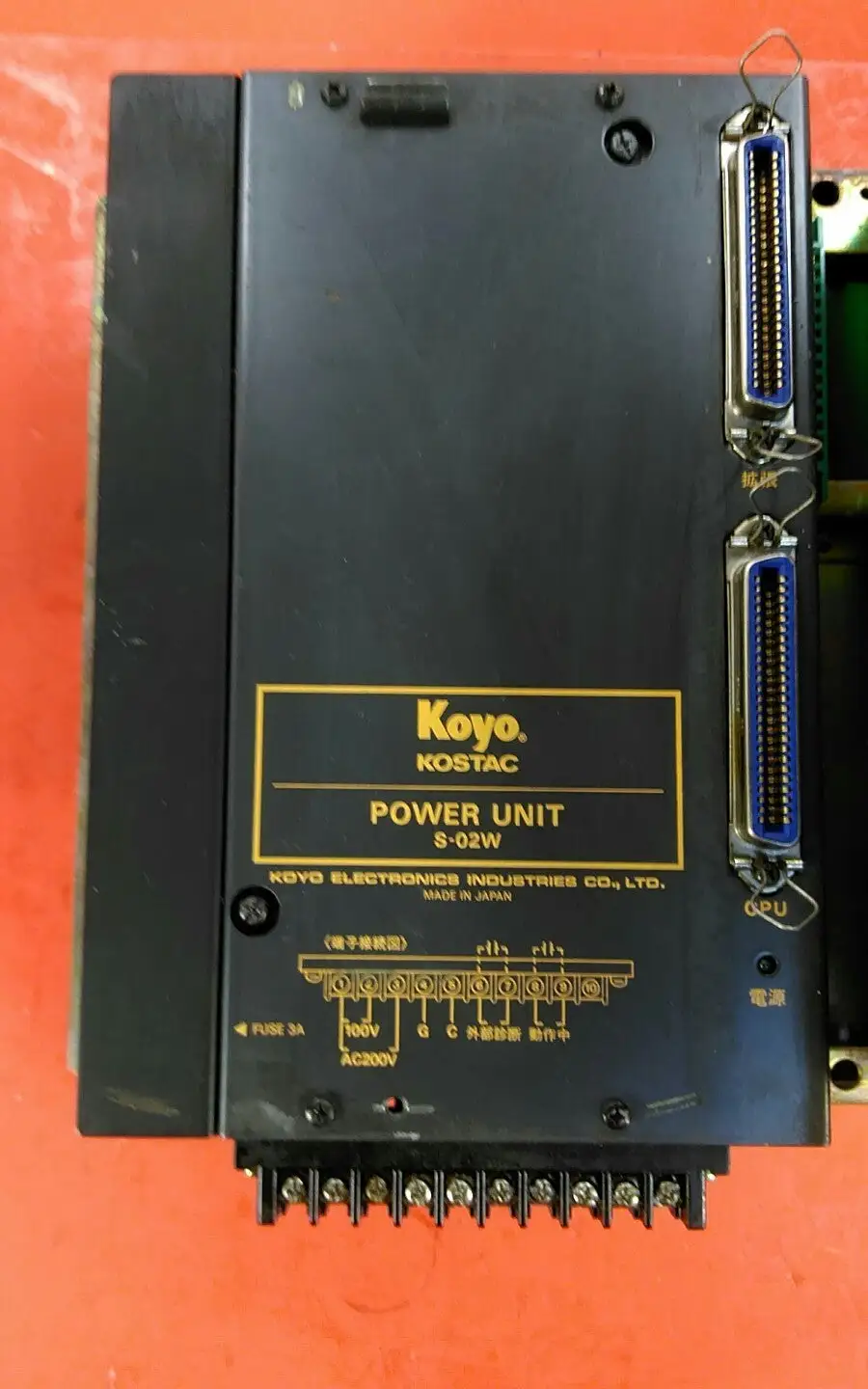 GE FANUC SERIES 3 PROGRAMMABLE CONTROLLER 1C630CHS308A *See Item Details 3E-11