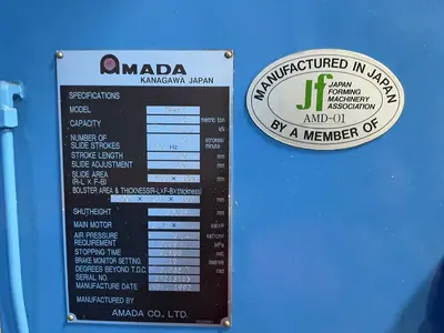 Used 1992 AMADA TP45 Gap Frame (OBS) Presses Ohio US | HGR 24 #1333824
