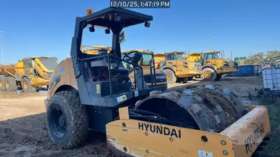 Used 2022 HYUNDAI HR70C Single Drum Rollers Texas US | National Equipment Dealers #1422850
