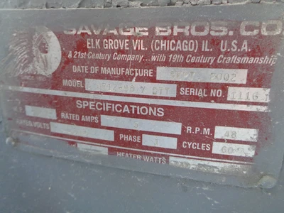 Used 2002 SAVAGE MFG. 0712-90 / LTT Bowl Lifts California US | BakeryEquipment.com #1554316