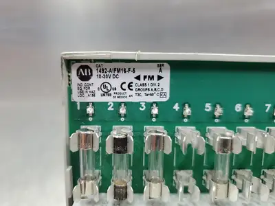 USED Allen-Bradley 1492-AIFM16-F-5 Ser A Analog Interface Module