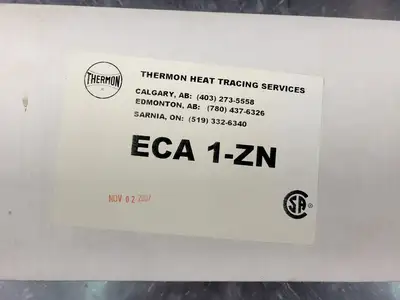 NEW THERMON ECA 1-ZN
