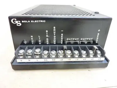 USED SOLA ELECTRIC 86-15-310