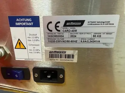 USED 2024 WITTMANN CARD-40M