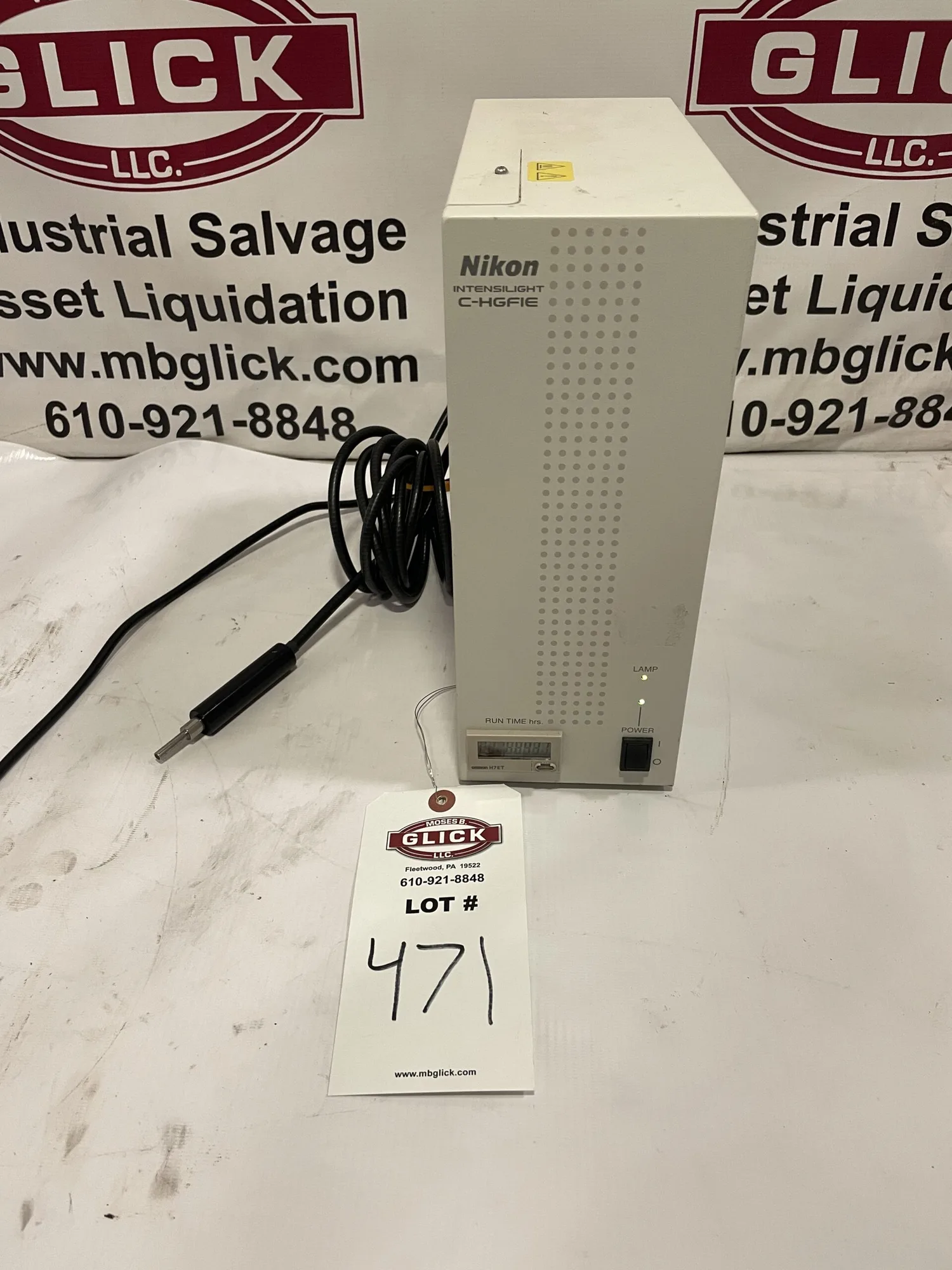 Nikon IntenseLight C-HGFIE HG Lamp Controller