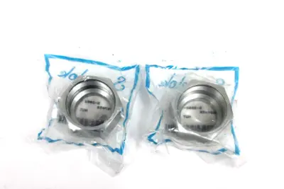 NEW LOT OF 2 SWAGELOK S-2002-1 CARBON STEEL NUT S20021