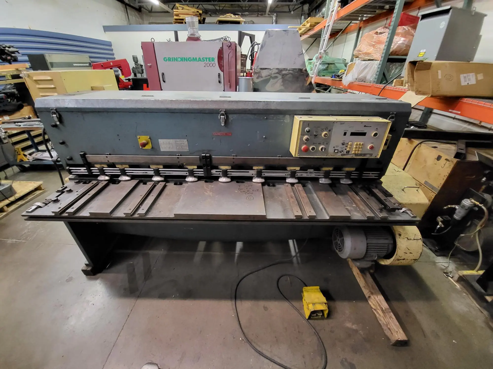 Amada M-2060 Mechanical Metal Cutting Shear 6′ X 1/4″ Capacity