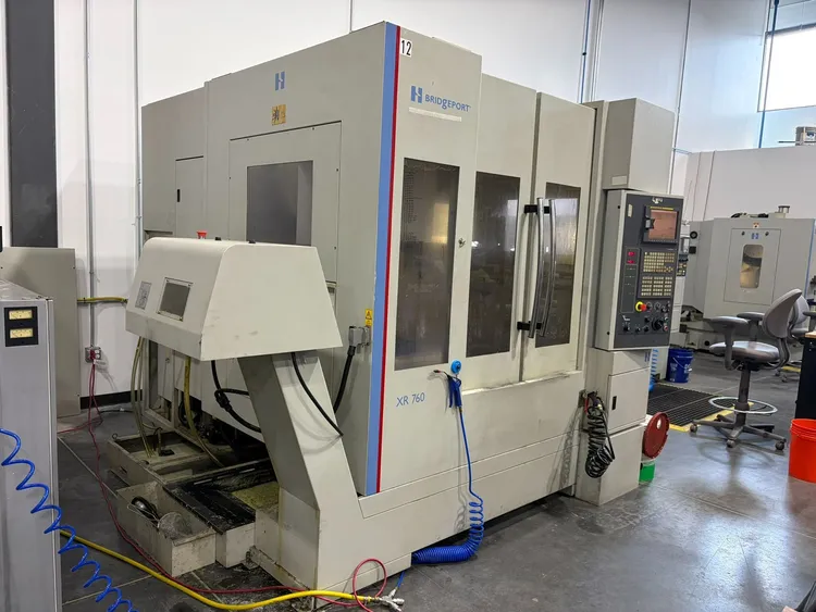 Used 2007 BRIDGEPORT XR 760 Vertical Machining Centers California US | Machinery Network #1324534