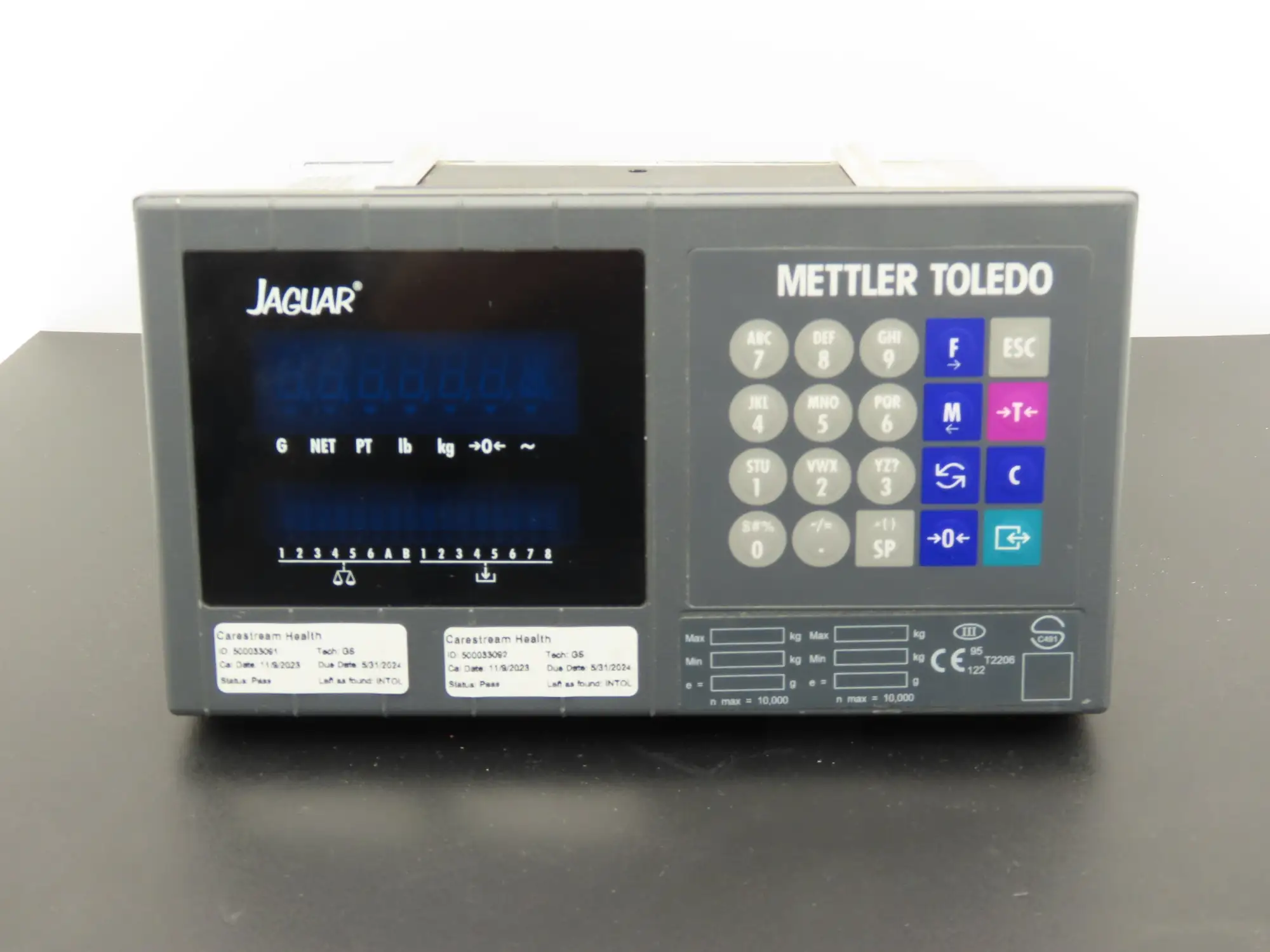 Mettler Toledo JTPA 0000 003 Jaguar Scale Operator Interface Controller 100-240V