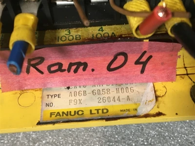 USED FANUC SERVO AMPLIFIER ( FANUC ) A06B-6058-H006-
