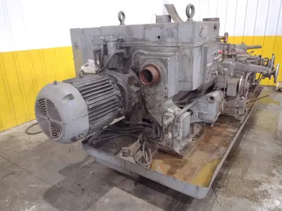 2A WARNER & SWASEY MODEL #M-3470 CROSS SLIDING TURRET LATHE: YOBRO #25009