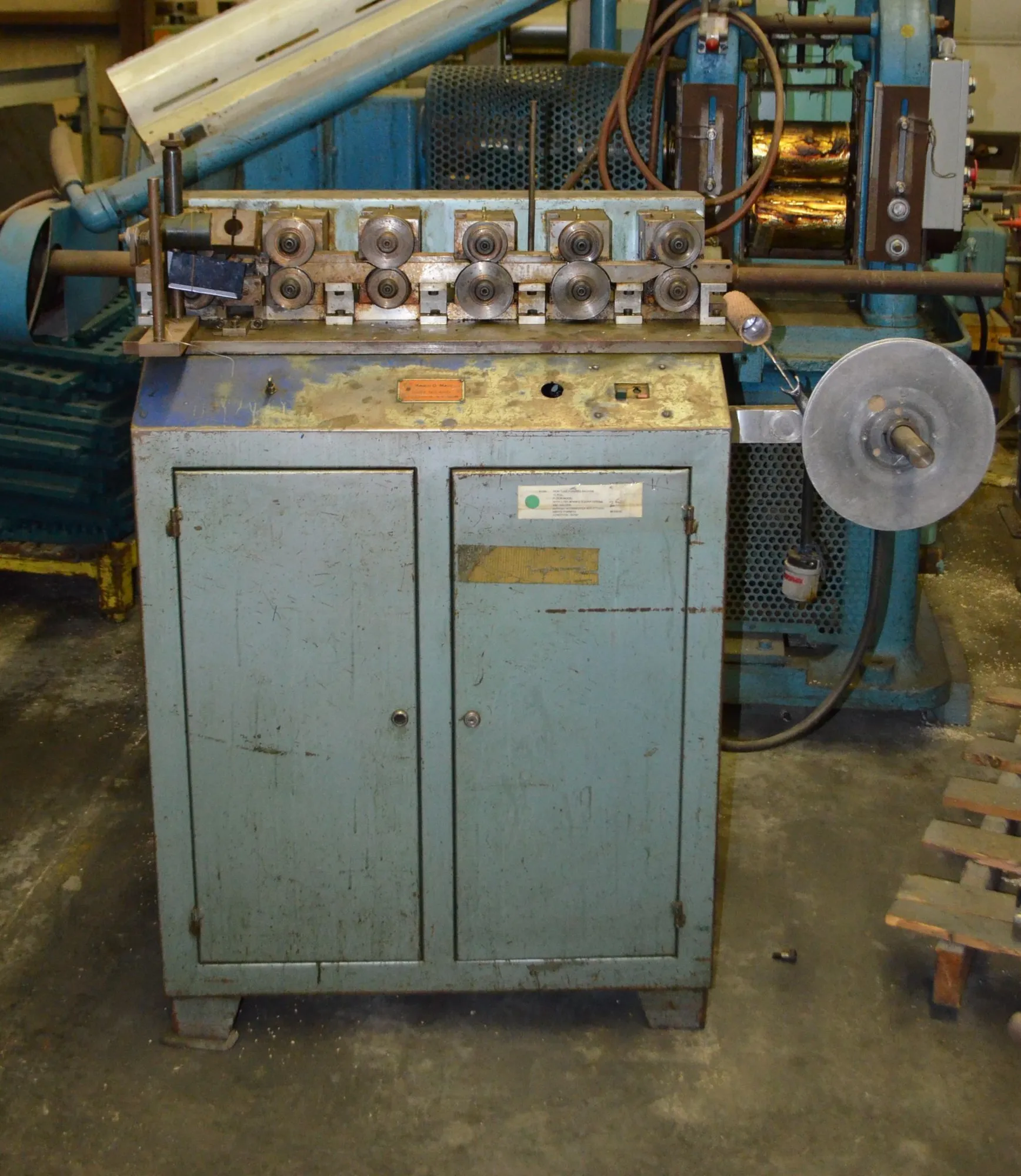 Used MARIO DIMAIO 12-ROLL TUBE FORMING MACHINE Tube Machinery (Forming) US | International Rolling Mills #183350