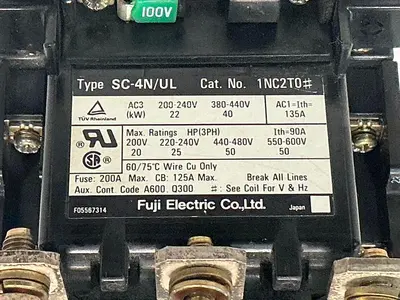USED FUJI ELECTRIC 1NC2T0