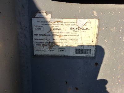 Used 2017 Skyjack SJ82T Telescopic Boom Lifts North Carolina US | Stack Equipment #1362090