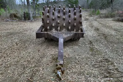 Used 2000 DOUBLE D 4 FOOT PULL BEHIND Trench Rollers Alabama US | Proxy Equipment #1385189