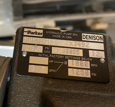USED PARKER 1620R212X3492