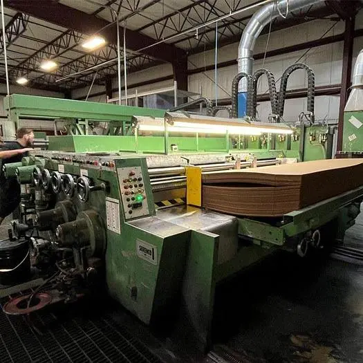 50” x 110” Serenco 2 Color Flexo Folder Gluer