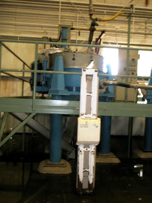 (2) Toniatti 204-REA 1250 x 500mm perforate basket centrifuges, 304SS.